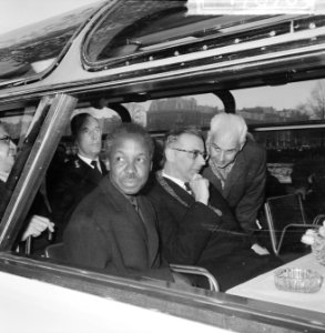 Staatsbezoek president Nyerere van Tanzania, president Nyerere maakte rondvaart , Bestanddeelnr 917-6709