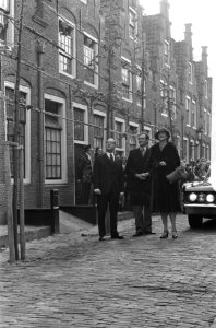 Staatsbezoek Koningin Margrethe en Prins Henrik van Denemarken bezoek Frans Hal, Bestanddeelnr 928-2424
