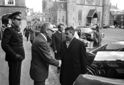 Staatsbezoek President Ceausescu van Roemenie, Ceausescu spreekt kamerleden toe , Bestanddeelnr 926-3367