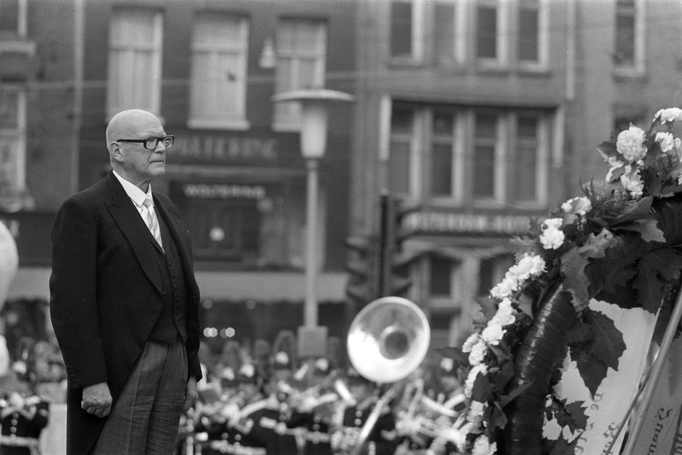 Staatsbezoek President Kekkonen van Finland aan Nederland. President Kekkonen le, Bestanddeelnr 925-9714