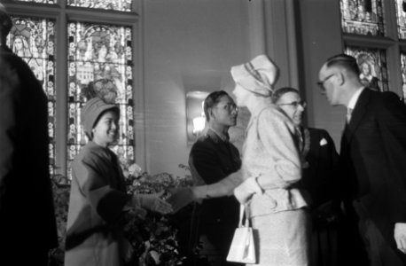 Staatsbezoek Koning en Koningin van Thailand , Rijksmuseum, Bestanddeelnr 911-6965