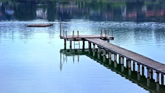 Lake romantic atmosphere photo