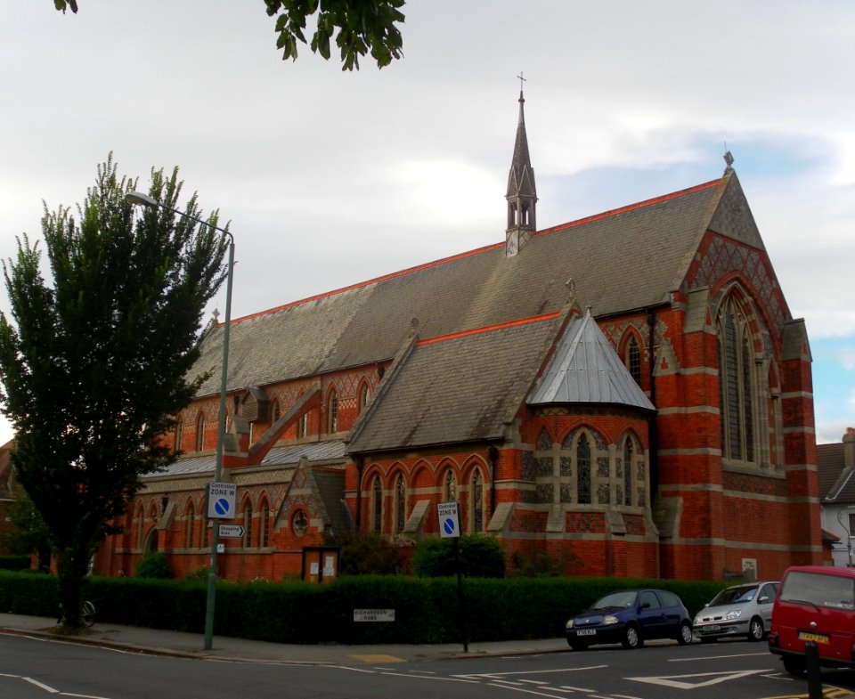 St Philip's Church, New Church Road, Hove (NHLE Code 1187579) (September 2012) (1)