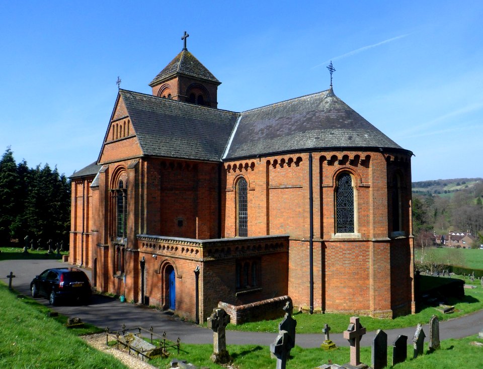 St Peter and St Paul's Church, Church Lane, Albury (March 2014, from Southeast) (2)