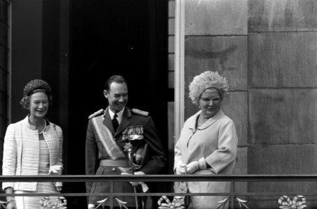Staatsbezoek Groothertog en Groothertogin Luxemburg aan ons land. De koninklijke, Bestanddeelnr 920-6926