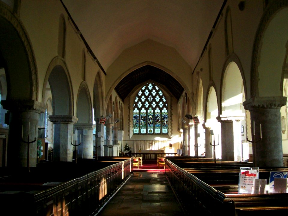St Nicholas, New Romney, interior