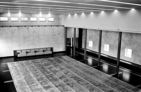 Stadhuis in Hilversum van architect W.M. Dudok, interieur, Bestanddeelnr 927-6296