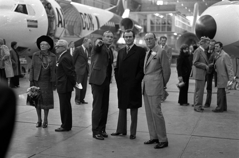 Staatsbezoek Koningin Margarethe en Prins Henrik van Denemarken bezoek aan Fokk, Bestanddeelnr 928-2421