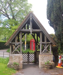 St Peter and St Paul's Church, off Pococks Lane, Hawkley (NHLE Code 1094438) (May 2021) (Lychgate)