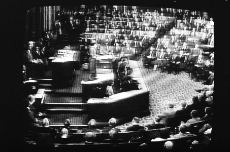 Staatsbezoek Beatrix aan Amerika van TV opgenomen, Bestanddeelnr 932-1182