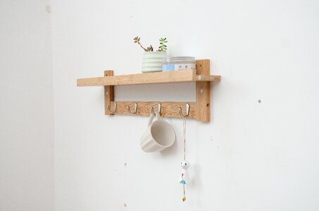 Coat rack wall-mounted hook racks