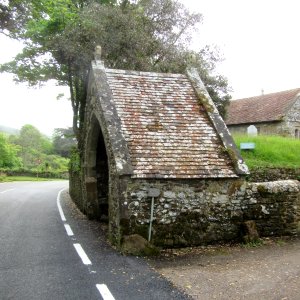 St Peter and St Paul's Church, Ridge Lane, Mottistone, Isle of Wight (May 2016) (Lychgate) (3)