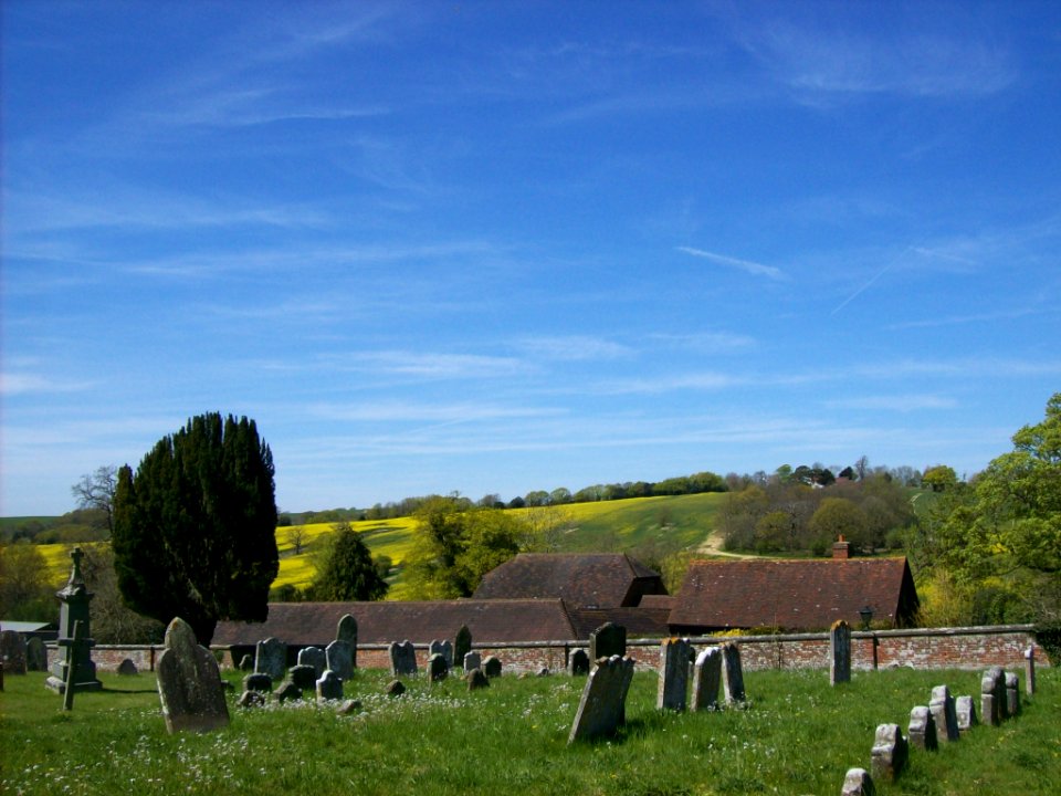St Peter, Ashburnham, the churchyard