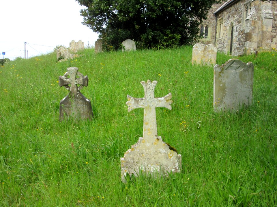 St Peter and St Paul's Church, Ridge Lane, Mottistone, Isle of Wight (May 2016) (Churchyard) (1)
