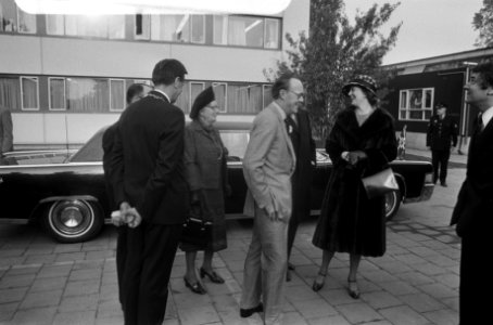 Staatsbezoek Koningin Margarethe en Prins Henrik van Denemarken bezoek aan Fokk, Bestanddeelnr 928-2418