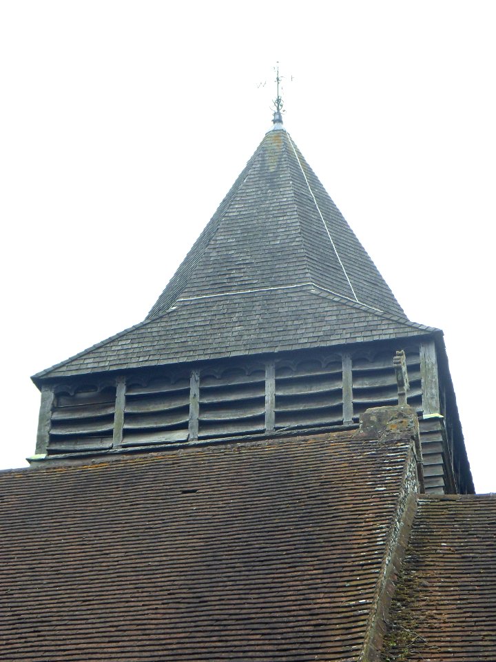 St Peter and St Paul's Church, The Street, West Clandon (May 2014) (Spire)