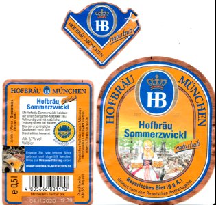 Staatliches Hofbräuhaus - Hofbräu Sommerzwickl photo