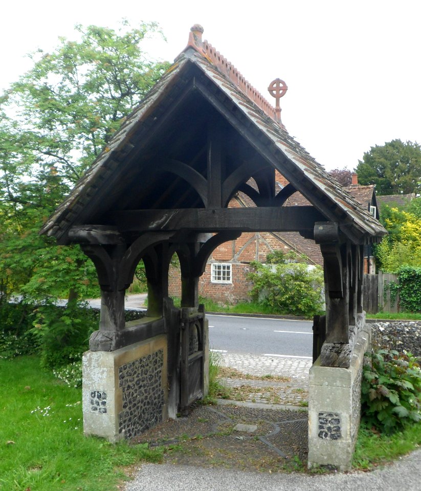 St Peter and St Paul's Church, The Street, West Clandon (May 2014) (Lychgate)