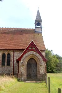 St Peter-on-the-Green Church, Staple Ash Lane, Froxfield Green (NHLE Code 1237145) (July 2019) (Entrance Porch)