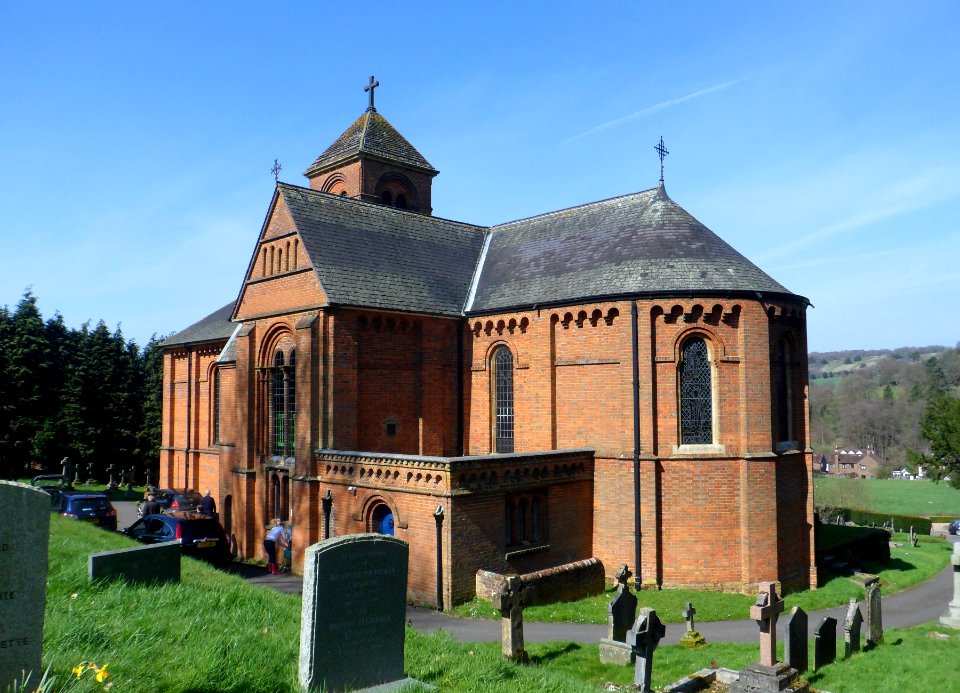 St Peter and St Paul's Church, Church Lane, Albury (March 2014, from Southeast) (1)