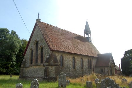 St Peter-on-the-Green Church, Staple Ash Lane, Froxfield Green (NHLE Code 1237145) (July 2019) (4)