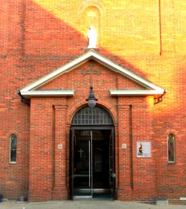 St Peter's Church, Portland Road, Aldrington (NHLE Code 1209728) (September 2011) (Entrance)