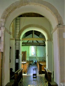St Nicholas, Iford, looking west