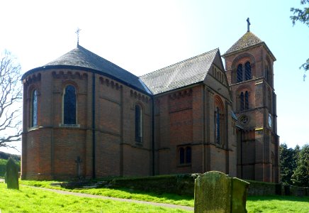 St Peter and St Paul's Church, Church Lane, Albury (March 2014, from Northeast)
