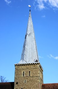 St Peter and St Paul's Church, Church Street, Godalming (April 2015) (Spire 1)