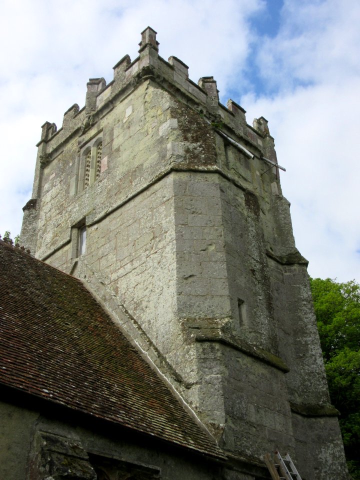 St Olave's Church, St Olave's Road, Gatcombe (May 2016) (Tower)