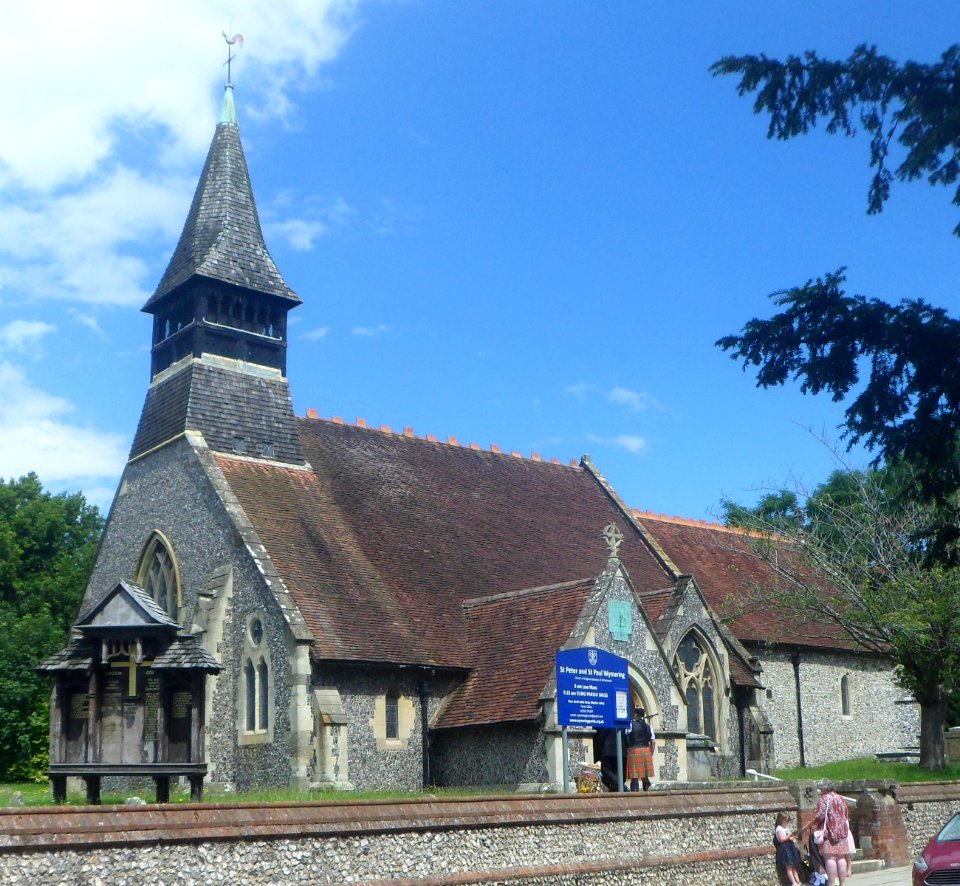 St Peter and St Paul's Church, Medina Road, Wymering (NHLE Code 1245265) (August 2017) (4)