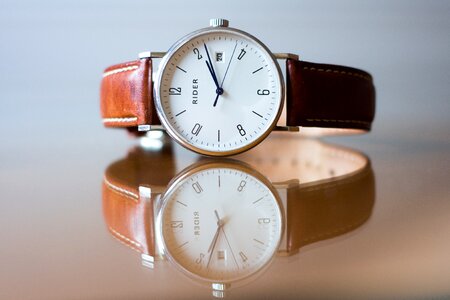 Wrist watch classic elegant photo
