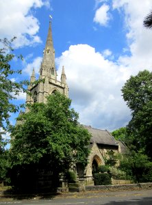 St Paul's Church, Church Road–Palace Road, East Molesey (NHLE Code 1031856) (July 2015) (3)