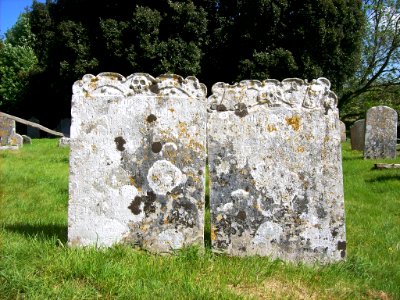 St Peter, Hamsey, 18th century gravestones