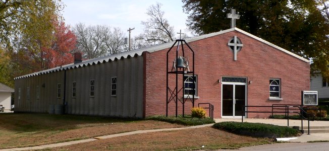 St George church (Morse Bluff, Nebraska) from NW