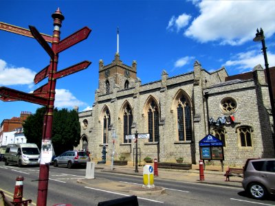 St Peter, Chertsey, July 2020