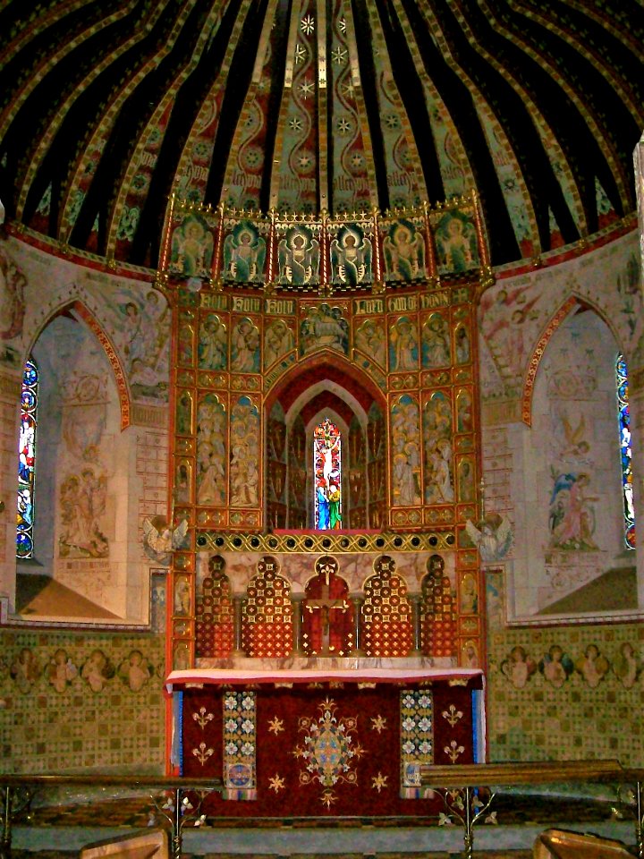 St Peter, Hascombe, high altar 1