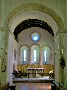 St Nicholas, Iford, chancel