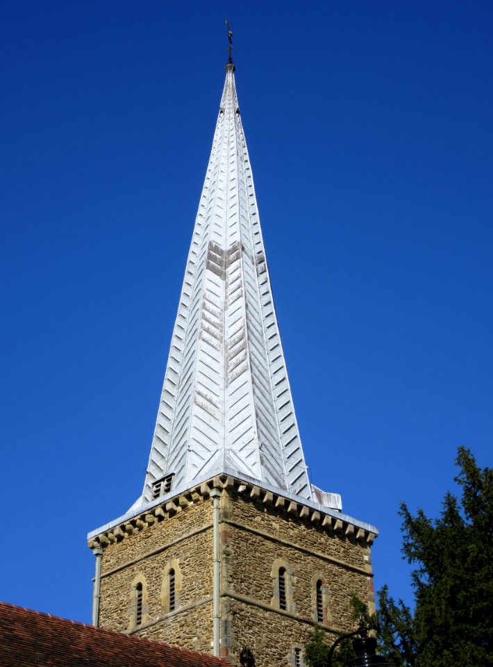 St Peter and St Paul's Church, Church Street, Godalming (April 2015) (Spire 2)