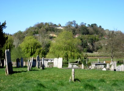 St Peter and St Paul's Church, Church Street, Godalming (April 2015) (Churchyard)