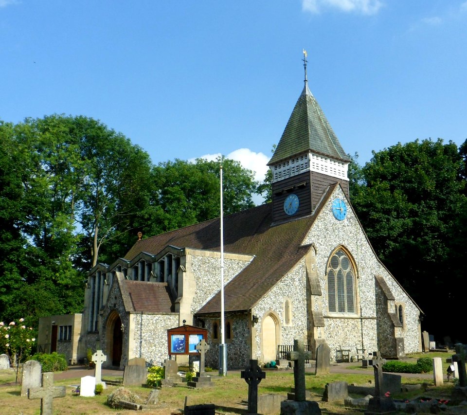 St Peter's Church, Rectory Lane, Woodmansterne (July 2013) (4)