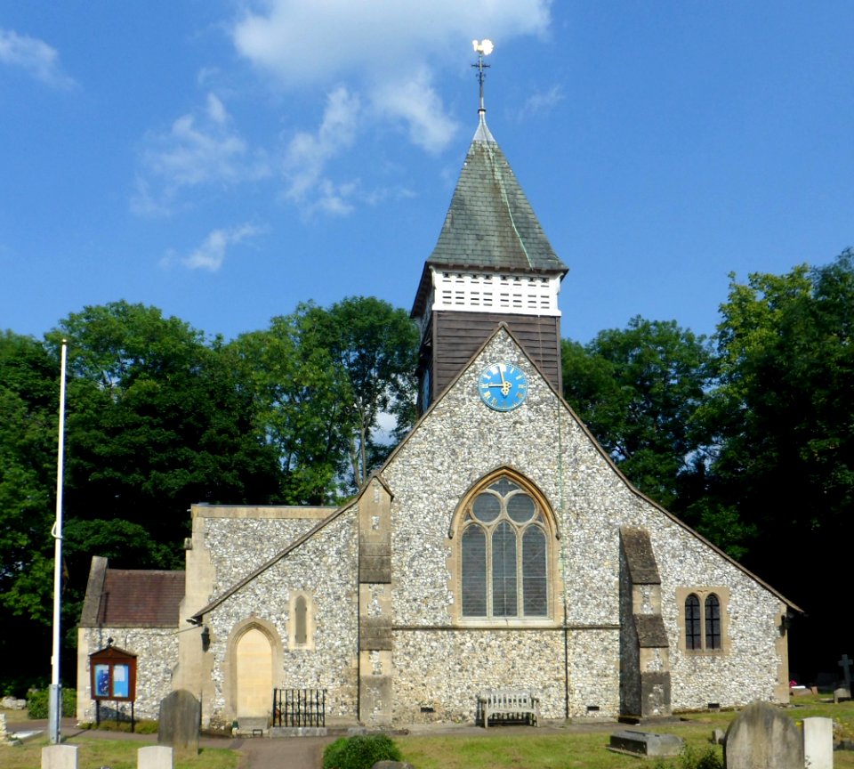 St Peter's Church, Rectory Lane, Woodmansterne (July 2013) (2)
