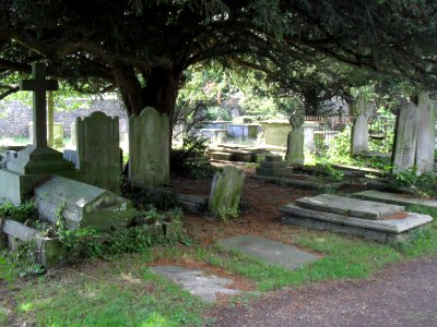 St Peter's Church, Preston Village, Brighton (August 2010) (Churchyard) (2)