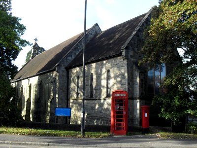 St Peter's Church, West Green, Crawley (from East)