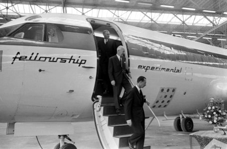 Staatsbezoek. Bezoek van prins Bernhard en Groothertog Fokker. Groothertog Jan v, Bestanddeelnr 920-6999