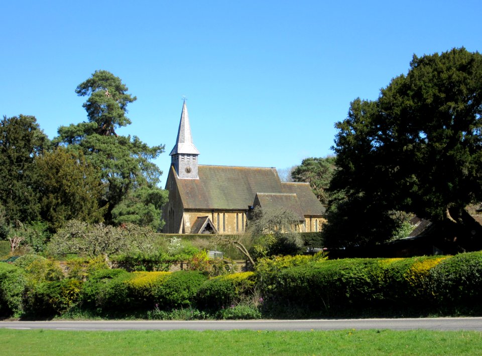 St Peter's Church, School Lane, Hascombe (April 2015) (1)