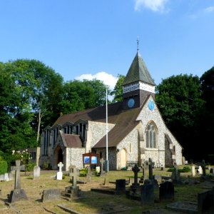St Peter's Church, Rectory Lane, Woodmansterne (July 2013) (6)