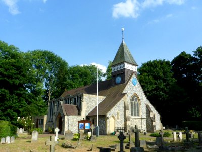 St Peter's Church, Rectory Lane, Woodmansterne (July 2013) (3)