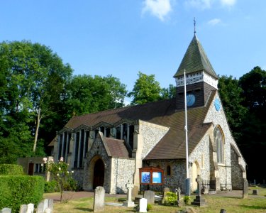 St Peter's Church, Rectory Lane, Woodmansterne (July 2013) (7)