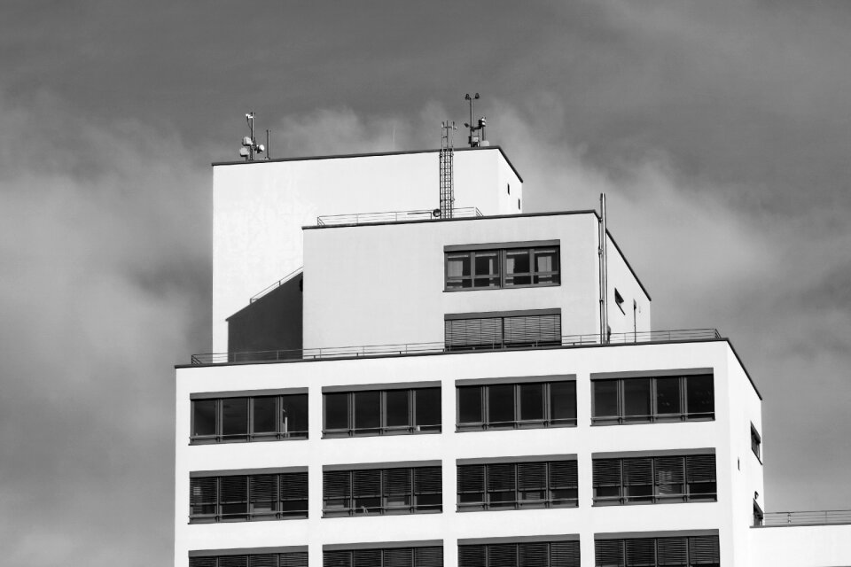 Skyscrapers architecture facade